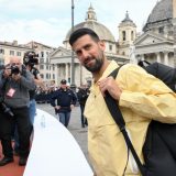 Novak Đoković sa porodicom Siniše Mihajlovića u Rimu: "Naša legenda, volim Srbiju, idemoooo" 1