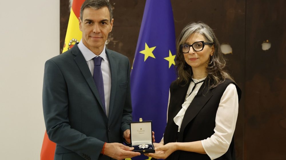 Premijer Španije dodelio Frančeski Albaneze orden za građanske zasluge 1