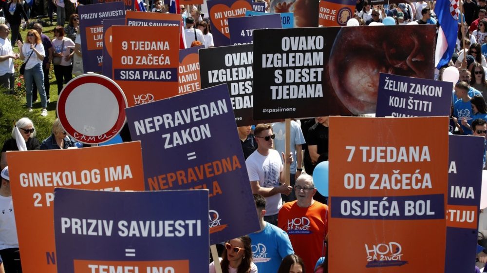 U Zagrebu održan skup protiv abortusa: Tompson zapevao pesmu u kojoj se spominje Herceg -Bosna 1