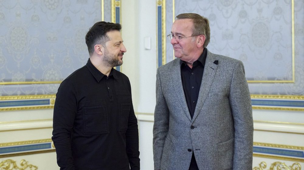 Volodimir Zelenski i Boris Pistorijus