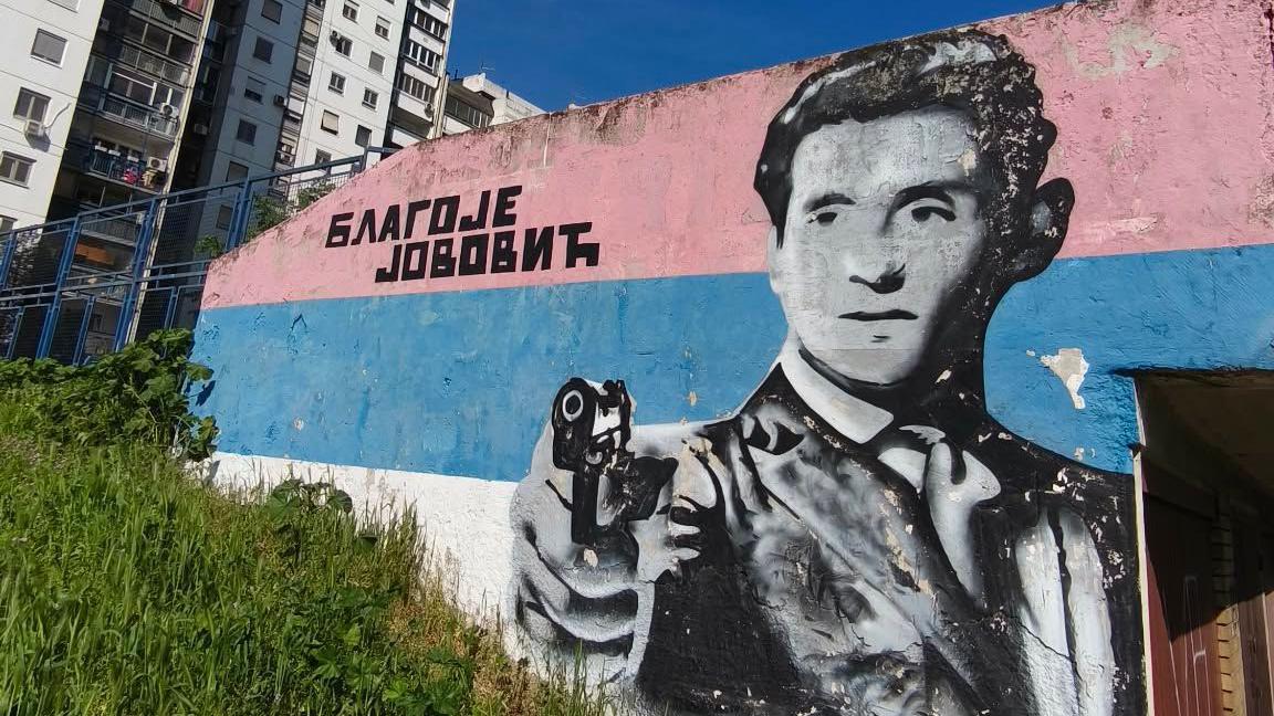 'Nema dokaza' da je Blagoje Jovović pucao na Antu Pavelića u Argentini 5 Mural u Bloku 61 na Novom Beogradu
