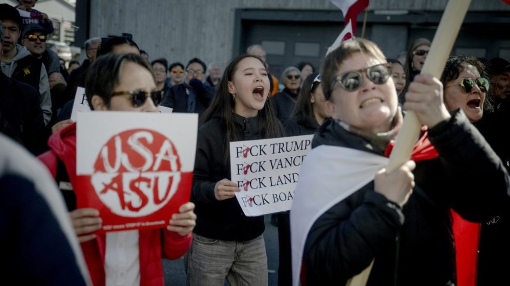 Protesti na Grenlandu: "Stop SAD" i "Idite kući" 1