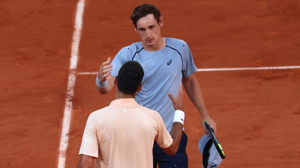 Valentin Roaje i Novak Đoković