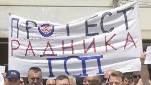 Protest radnika beogradskog GSP-a, četiri zahteva za Vladu Srbije 3