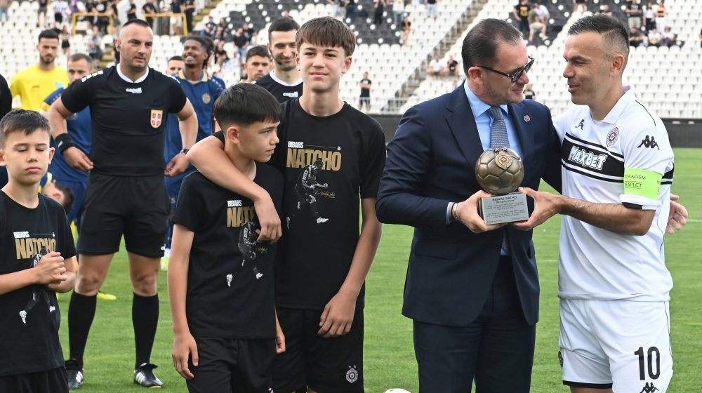 Partizan ubedljiv protiv Radnika, Natho završio igračku karijeru 1