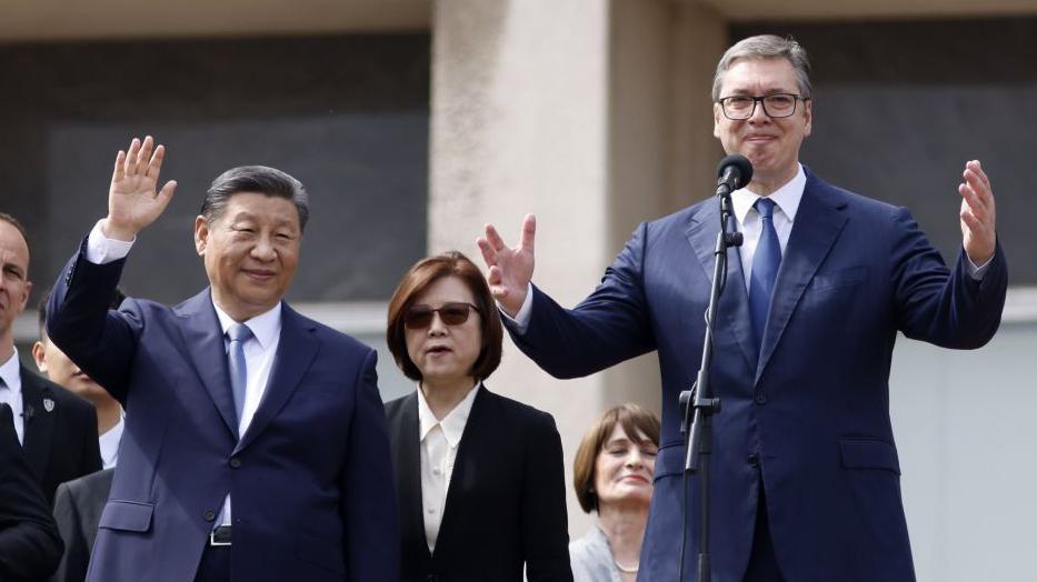 Srbija i Kina: Vučiću orden od Sija, 'živelo čelično prijateljstvo' 5 Si Đinping i Aleksandar Vučić