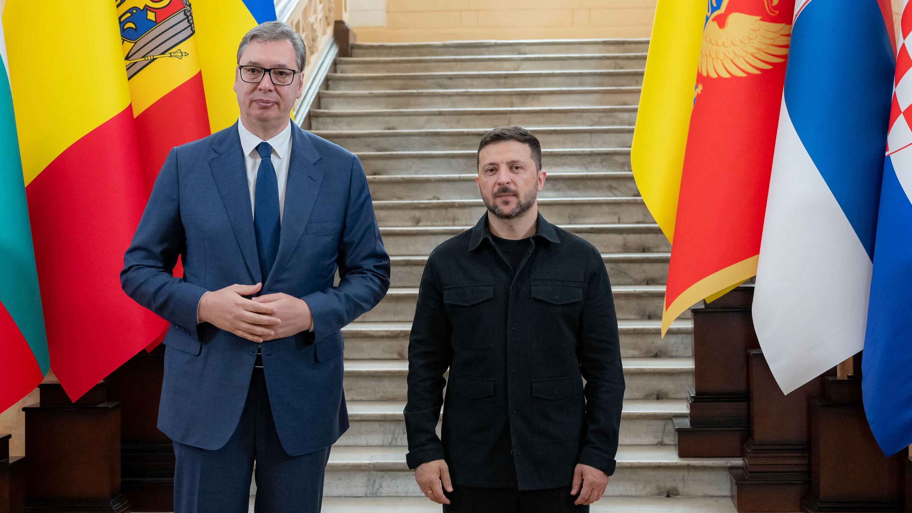 Ko iz Kijeva stiže u Beograd i kakvi su srpsko-ukrajinski odnosi od početka rata 1 Aleksandar Vučić i Vladimir Zelenski u ukrajinskoj Odesi 11. juna 2025.