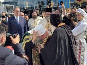 Patrijarh: Molimo se i za one koji nisu sa dobrom voljom videli poklonjenje pojasu Bogorodice