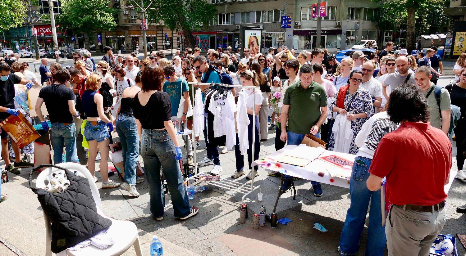 Završen studentski protest u Beogradu, akademci pozvali na Slaviju 23. maja 2