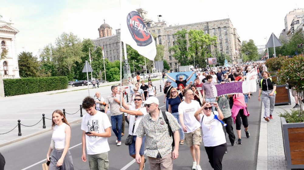 Završen studentski protest u Beogradu, akademci pozvali na Slaviju 23. maja 1