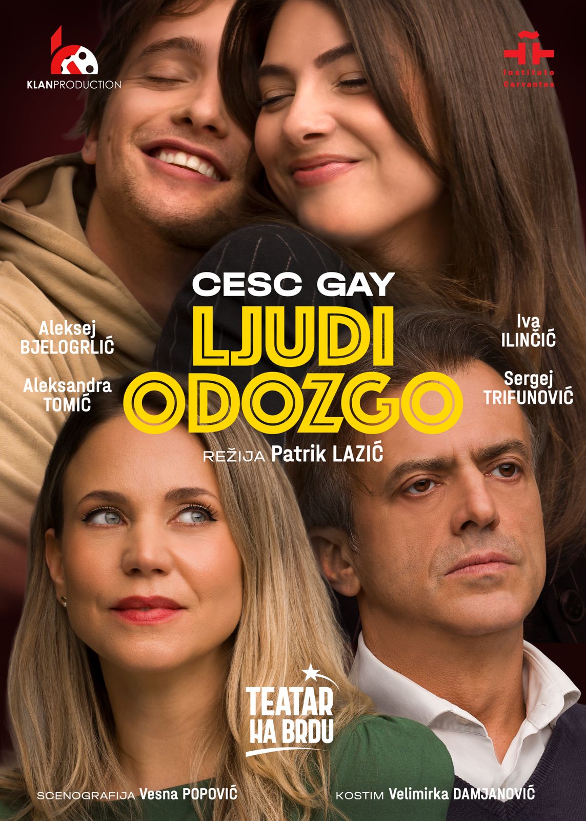 INTERVJU Iva Ilinčić i Aleksandra Tomić povodom predstave „Ljudi odozgo": Da nema ljubavi, ne bi bilo ni usamljenosti 2 INTERVJU Iva Ilinčić i Aleksandra Tomić povodom predstave „Ljudi odozgo": Da nema ljubavi, ne bi bilo ni usamljenosti 1
