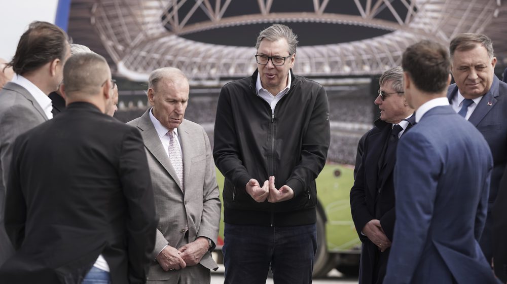 Aleksandar Vučić i čelnici FSS