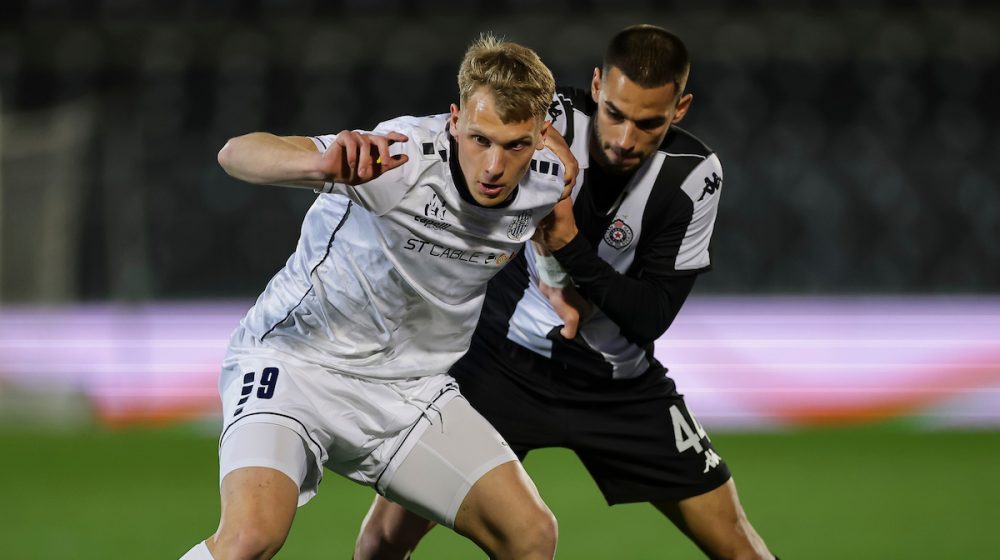 Bogdan Petrović (TSC) na meču protiv Partizana