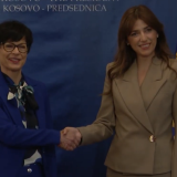 Marta Kos prvi put u Prištini: Posetu započela sastankom sa Hadžiju 2