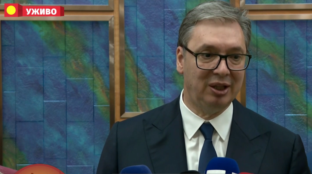 Vučić sumira posetu Kini pa govori o studentima i bratu Andreju 1