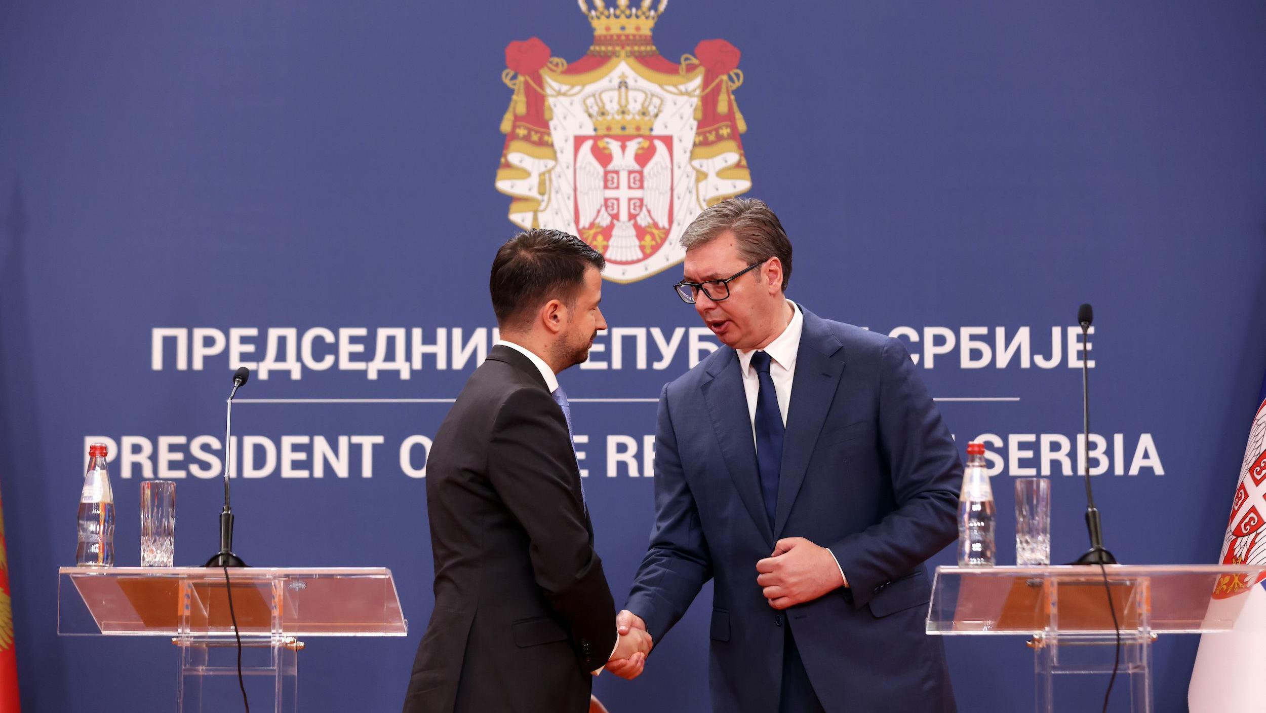 Jakov Milatović za BBC: 'Znamo ko smo, znamo gde idemo, Evropa je naša stanica' 4 Milatović i Vučić