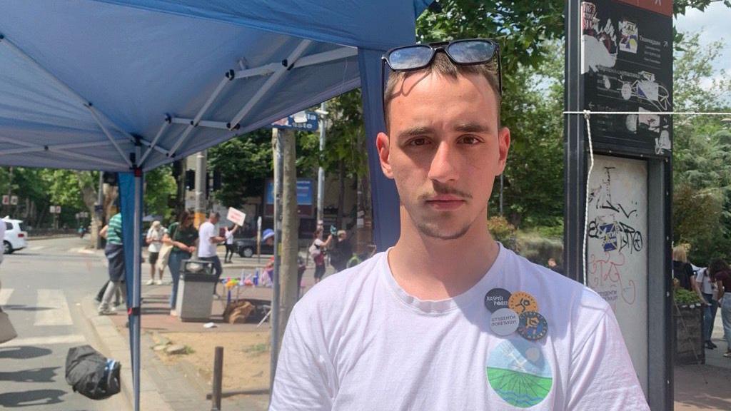 Povratak na Slaviju: Pripreme za novi studentski protest u Beogradu 3 Maturan Milašinović želi da se bavi politikom, ali posle studija