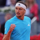 Zverev u finalu mastersa u Madridu protiv Sinera 1