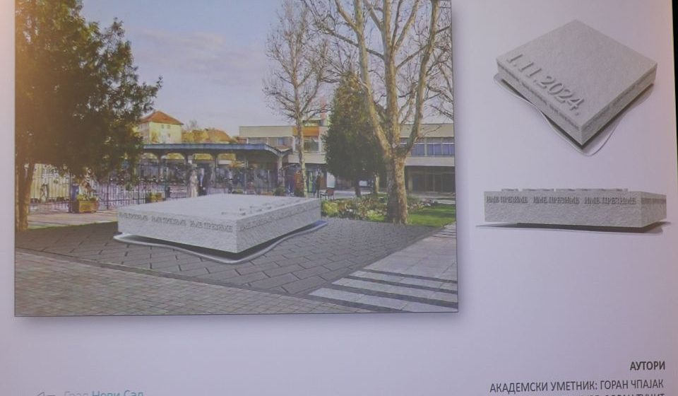 Odabrano idejno rešenje za spomenik stradalima u padu nadstrešnice u Novom Sadu 1