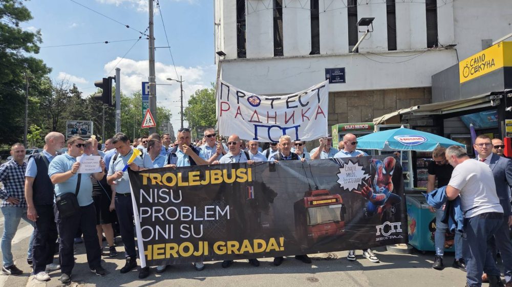 Radnici GSP-a najavili novi protest 1. juna, zahteve će predati gradonačelniku Šapiću 1