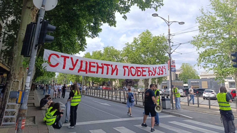 Studenti iz Kragujevca nastavili put do Kraljeva, na skup "Sve se vidi na Vidovdan" 7