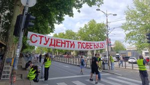 Studenti iz Kragujevca nastavili put do Kraljeva, na skup "Sve se vidi na Vidovdan" 3