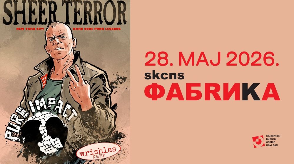 Sheer Terror, Pure Impact i Wrishlas 28. maja u SKCNS Fabrici 1