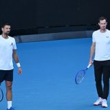 Novak Đoković i Endi Marej, Foto: EPA/JAMES ROSS AUSTRALIA AND NEW ZEALAND OUT