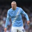 Erling Haland, Foto: EPA/GARY OAKLEY EDITORIAL USE ONLY. No use with unauthorized audio, video, data, fixture lists, club/league logos, 'live' services or NFTs. Online in-match use limited to 120 images, no video emulation. No use in betting, games or single club/league/player publications.
