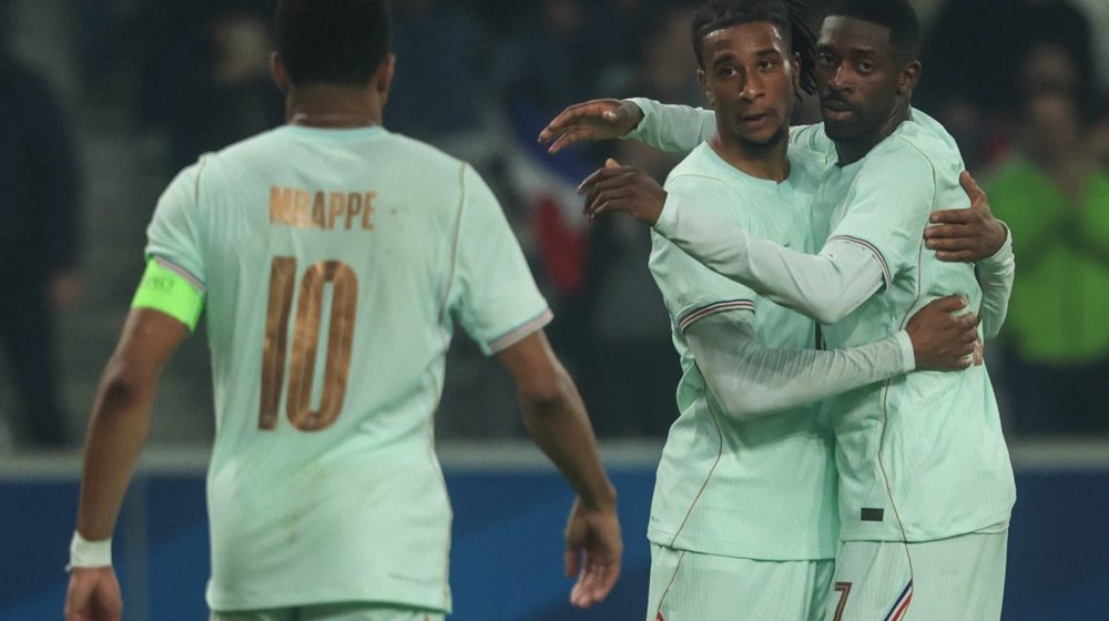 Usman Dembele i KIlijan Mbape