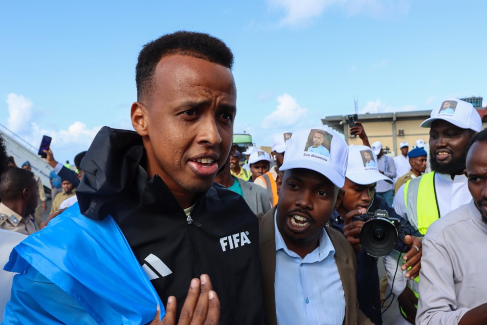 Somalijskom sudiji priređen doček nakon što je vraćen iz SAD