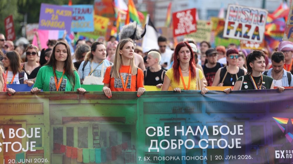 "Sve nam boje dobro stoje": Kako je danas u Sarajevu protekla sedma Parada ponosa (FOTO) 8