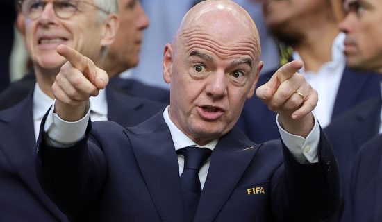 Predsednik FIFA Đani Infantino