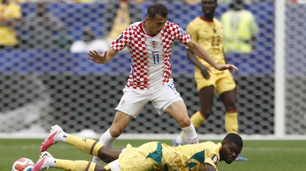 Hrvatska - Gana, Foto: EPA/WILL OLIVER