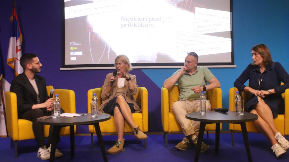 "Ovaj film je samo jedna crtica, a realnost je mnogo teža": Održana projekcija dokumentarnog filma "Novinari pod pritiskom - Lokalni glasovi" u Evropskoj kući 1