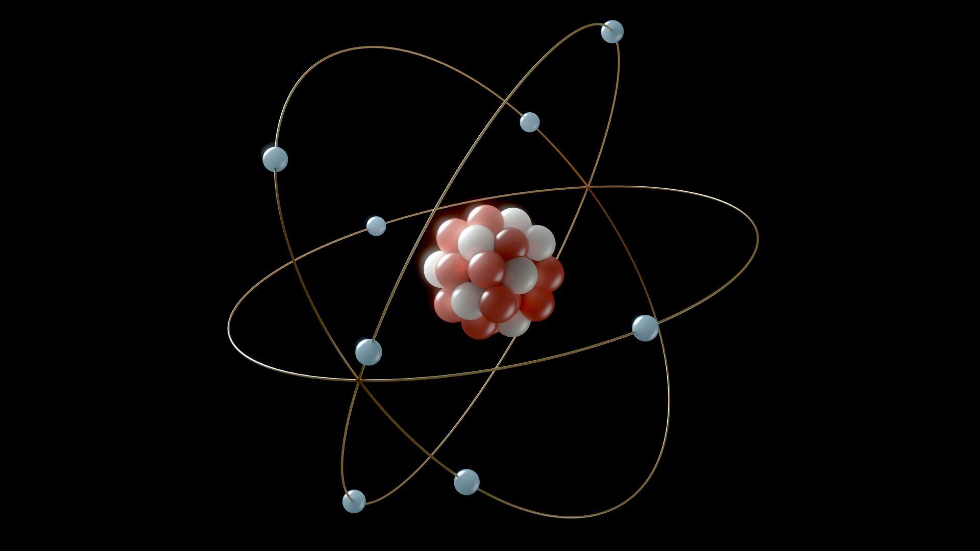 Hoće li se periodni sistem elemenata ikada dovršiti 6 Ilustracija jezgra atoma sa protonima i neutronima oko kojih kruže elektroni prikazuje