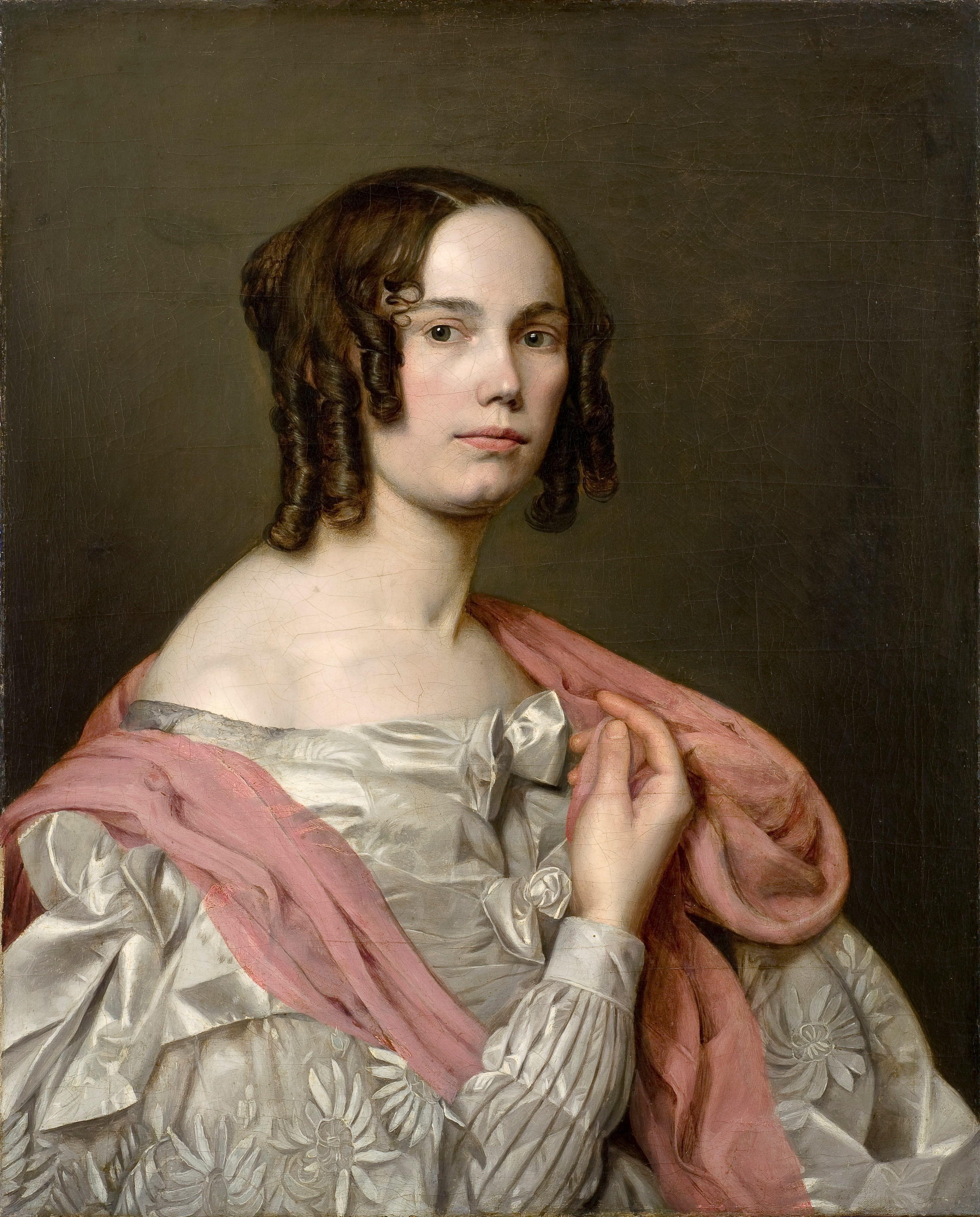 Katarina Ivanović, slikarka, pionirka i prva srpska akademkinja 2 Autoportret Katarine Ivanović iz 1836. godine