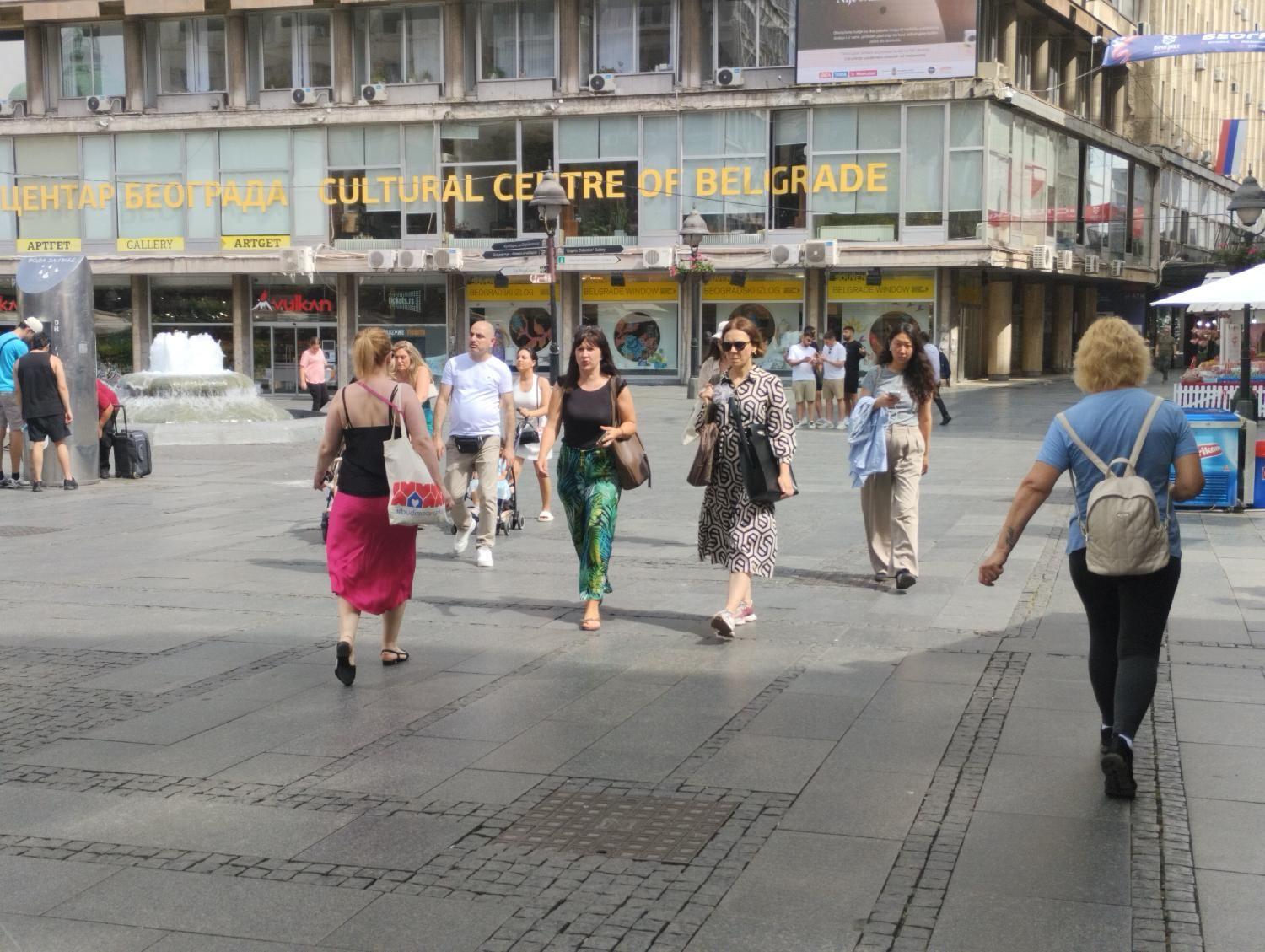 Knez Mihailova, centar beograda