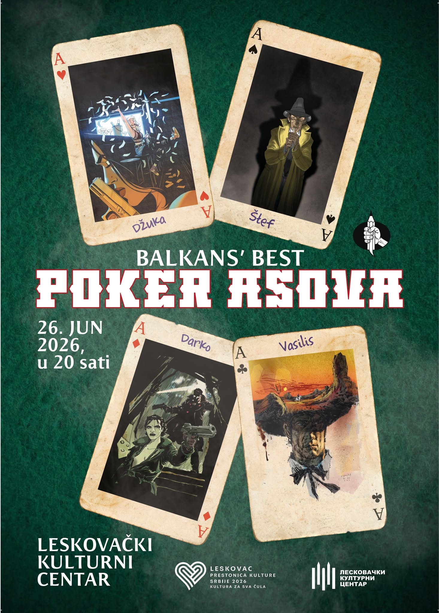 28. Balkanska smotra mladih strip autora od 26. do 29. juna u Leskovcu 4 28. Balkanska smotra mladih strip autora od 26. do 29. juna u Leskovcu 3