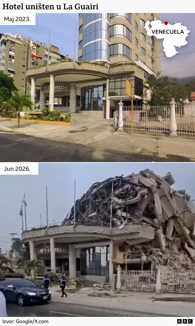 uništen hotel u La Gvairi