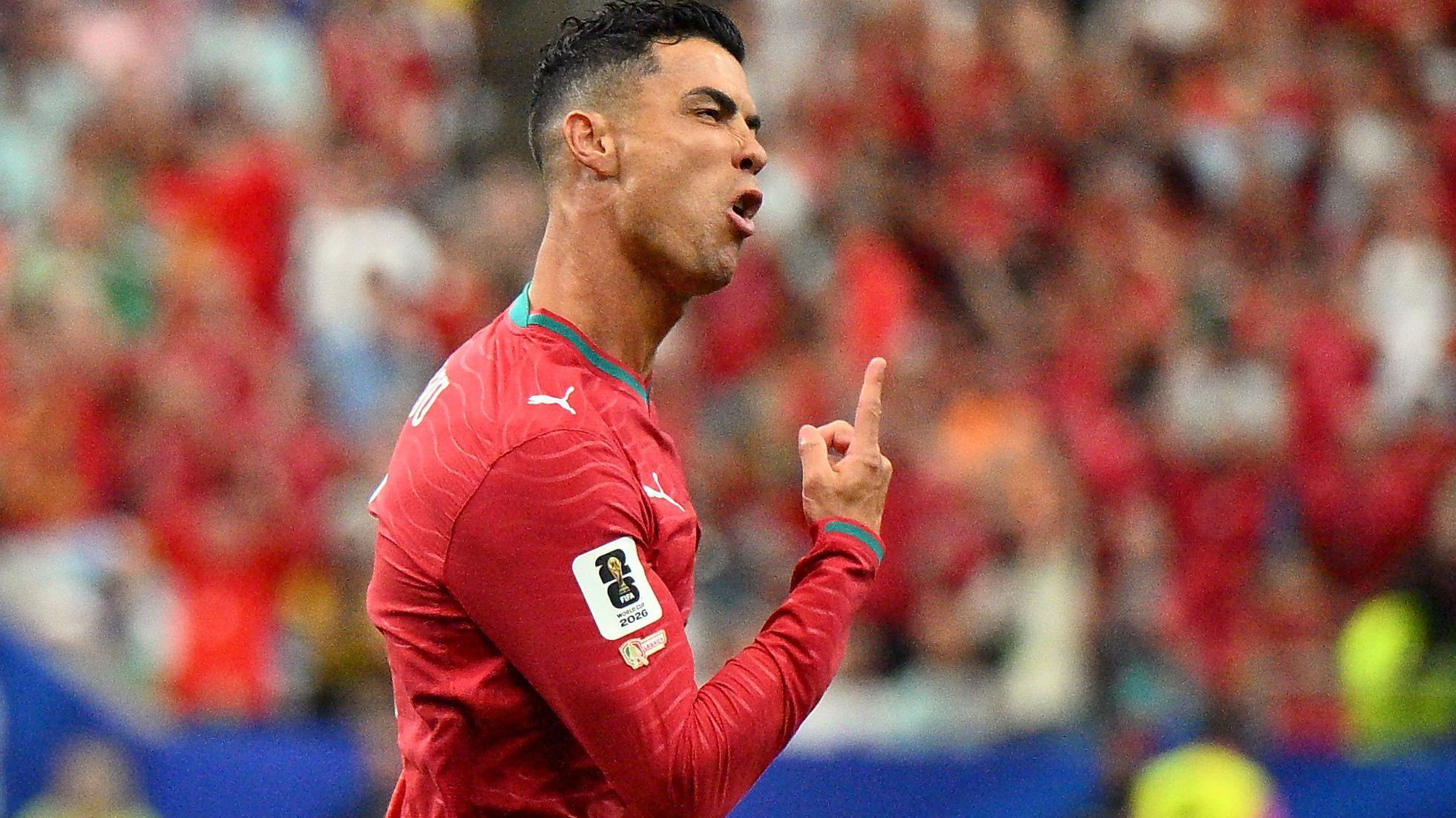 'I dalje se ja pitam': Rekorder Kristijano Ronaldo i ubedljivi Portugal 1 Kristijano Ronaldo proslavlja prvi gol na utakmici