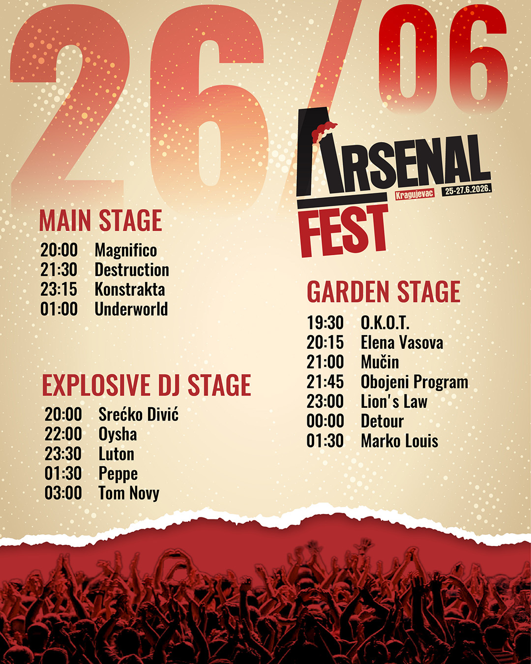 Još šest dana do Arsenal Festa: Objavljena satnica, evo šta preporučujemo da ne propustite 3 Još šest dana do Arsenal Festa: Objavljena satnica, evo šta preporučujemo da ne propustite 2