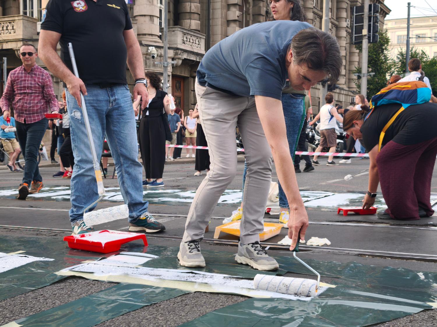 Protest u Beogradu: Pročitan Manifest akademske zajednice (FOTO) 3 Protest u Beogradu: Pročitan Manifest akademske zajednice (FOTO) 3