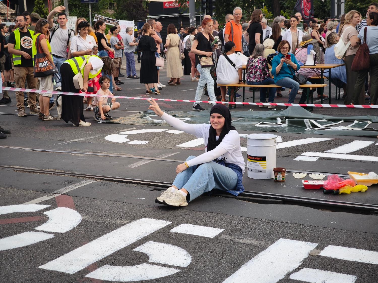 Protest u Beogradu: Pročitan Manifest akademske zajednice (FOTO) 2 Protest u Beogradu: Pročitan Manifest akademske zajednice (FOTO) 2