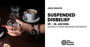 Izložba „Suspended Disbelief“ Jake Babnika u Galeriji DOB