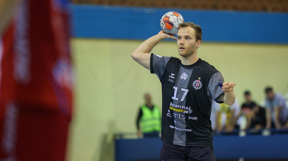 Miha Kotar, RK Partizan, Foto: Andrija Sokovic/Starsport