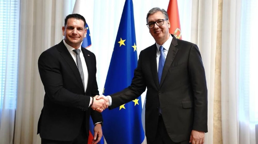 Vučić sa predsednikom parlamenta Slovenije o jačanju odnosa i regionalnim i evropskim pitanjima 13