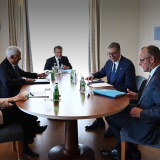 Vučić u Tivtu sa vrhom EU 3