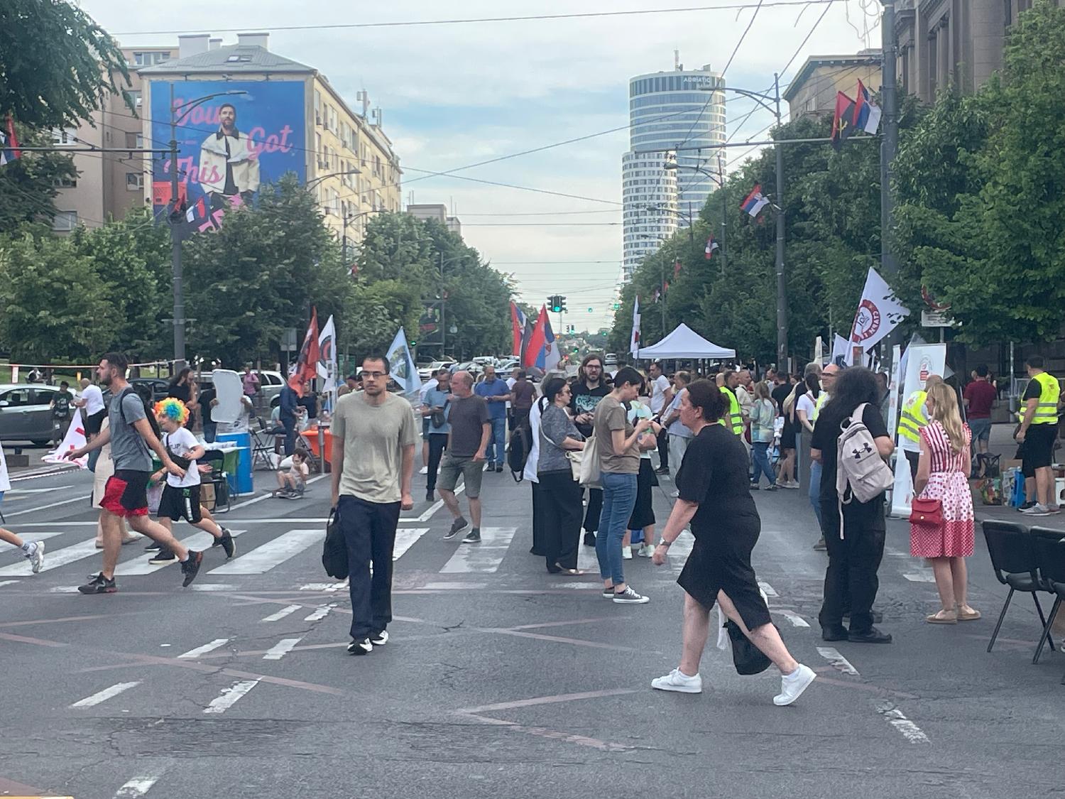 Protest u Beogradu: Pročitan Manifest akademske zajednice (FOTO) 4 Protest u Beogradu: Pročitan Manifest akademske zajednice (FOTO) 4