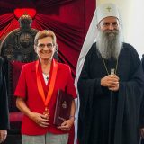 Patrijarh Porfirije uručio orden sudiji Danici Marinković koja je vodila uviđaj u Račku 5